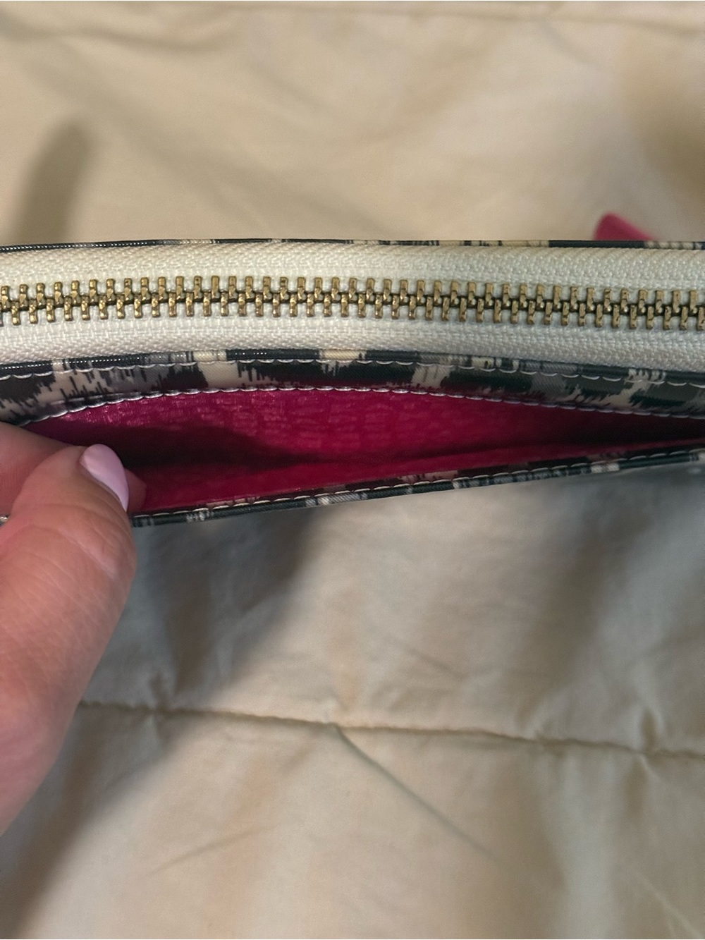Kate Spade Daycation Neda Continental Zip Wallet – Leopard Print - Picture 9 of 10